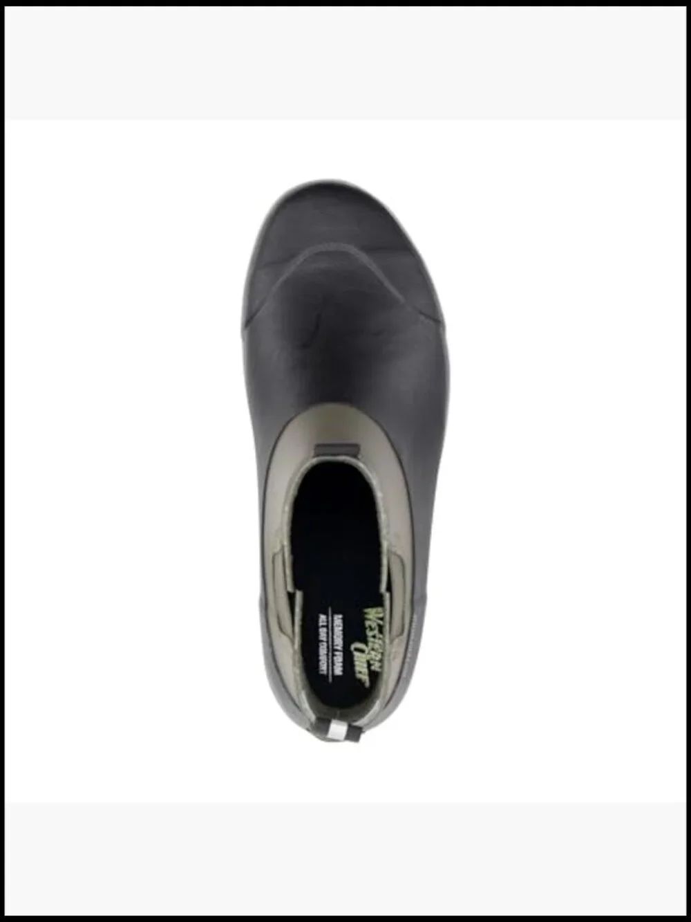 Waterproof Chelsea Rain Boot with Memory Foam Insole Slip-Resistant Outsole